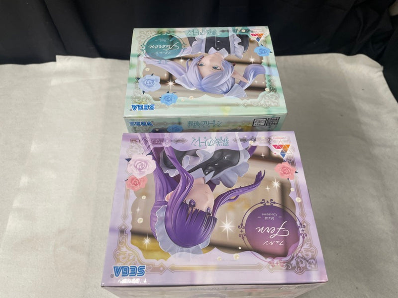 【中古】【未開封】【セット】フリーレン+フェルン「葬送のフリーレン」 Luminasta〜メイド服〜＜フィギュア＞（代引き不可）6545