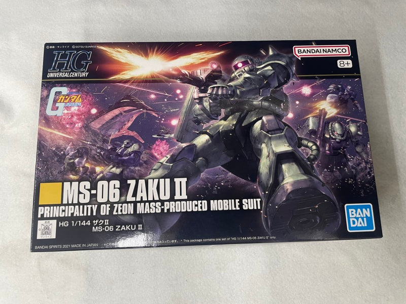 【中古】【未組立】1/144 HGUC MS-06 ザクII「機動戦士ガンダム」 [5061545]＜プラモデル＞（代引き不可）6545