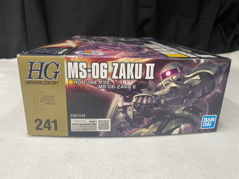 【中古】【未組立】1/144 HGUC MS-06 ザクII「機動戦士ガンダム」 [5061545]＜プラモデル＞（代引き不可）6545