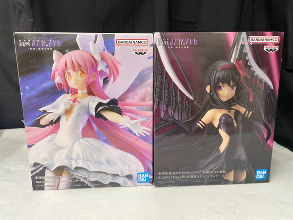 【中古】【未開封】【セット】悪魔ほむら+アルティメットまどか 魔法少女まどか☆マギカ[新編]叛逆の物語 BANPRESTO EVOLVE＜フィギュア＞（代引き不可）6545