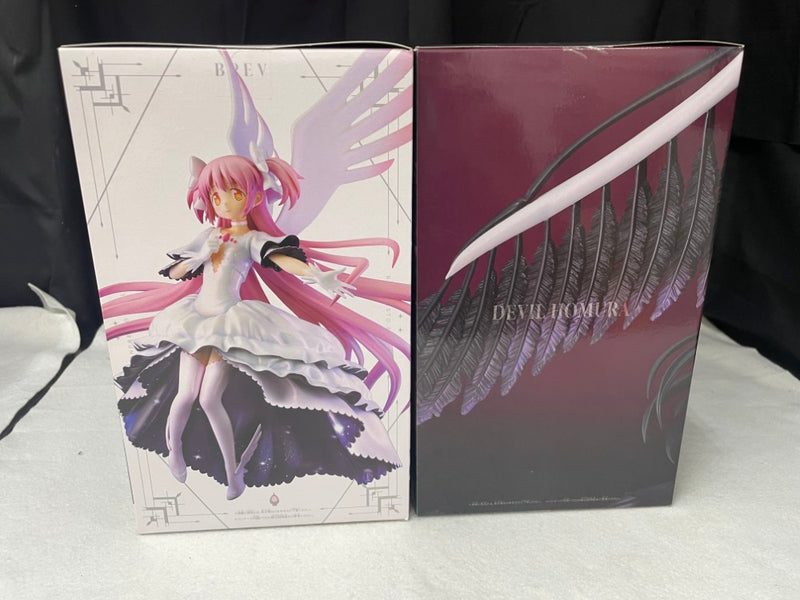 【中古】【未開封】【セット】悪魔ほむら+アルティメットまどか 魔法少女まどか☆マギカ[新編]叛逆の物語 BANPRESTO EVOLVE＜フィギュア＞（代引き不可）6545
