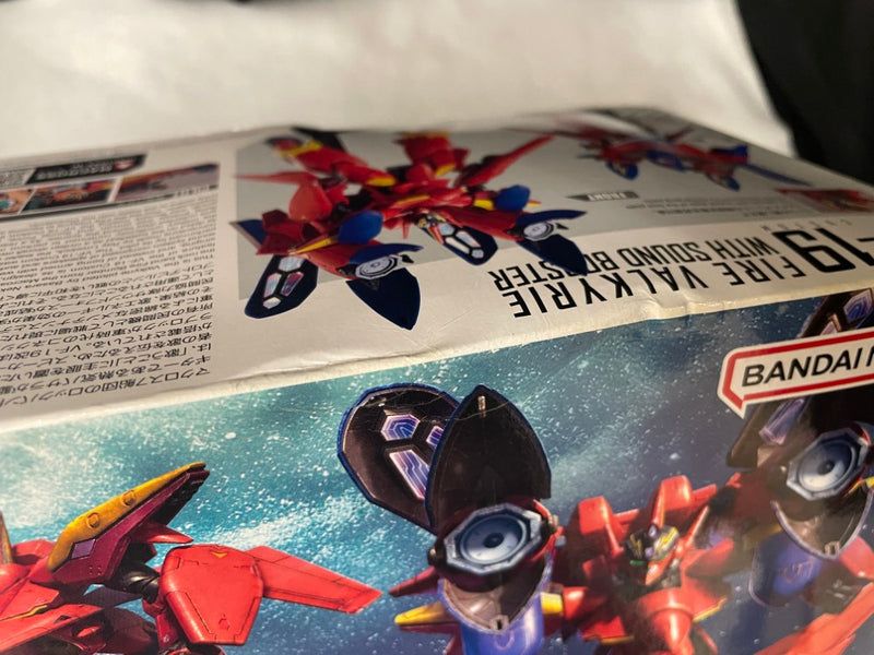 【中古】【未組立】1/100 HG VF-19改 ファイヤーバルキリー サウンドブースター装備 「マクロス7」 [5066315]＜プラモデル＞（代引き不可）6545