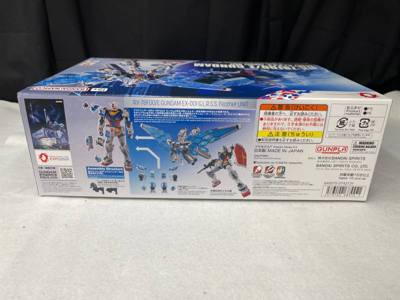 【中古】【未組立】1/144 EXPO2025 RX-78F00/E ガンダム (EX-001 グラスフェザー装備)「GUNDAM NEXT FUTURE PAVILION」＜プラモデル＞（代引き不可）6545