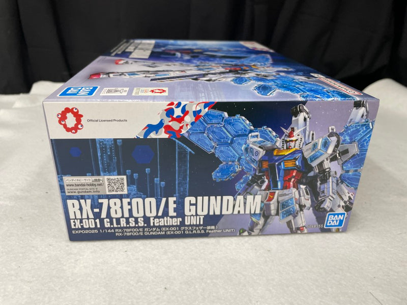 【中古】【未組立】1/144 EXPO2025 RX-78F00/E ガンダム (EX-001 グラスフェザー装備)「GUNDAM NEXT FUTURE PAVILION」＜プラモデル＞（代引き不可）6545