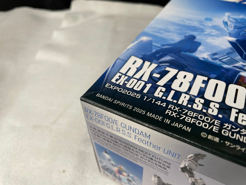 【中古】【未組立】1/144 EXPO2025 RX-78F00/E ガンダム (EX-001 グラスフェザー装備)「GUNDAM NEXT FUTURE PAVILION」＜プラモデル＞（代引き不可）6545
