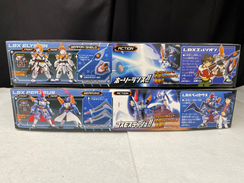 【中古】【未組立】【セット】 シリーズNo.019　LBX ペルセウス+ シリーズNo.020　LBX エルシオン 「ダンボール戦機W」＜プラモデル＞（代引き不可）6545