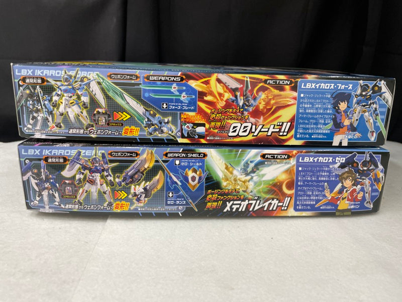 【中古】【未組立】【セット】LBX イカロス・フォース +LBX イカロス・ゼロ「ダンボール戦機W」＜プラモデル＞（代引き不可）6545