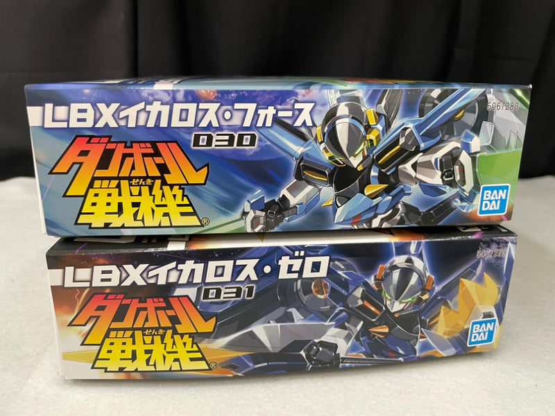 【中古】【未組立】【セット】LBX イカロス・フォース +LBX イカロス・ゼロ「ダンボール戦機W」＜プラモデル＞（代引き不可）6545