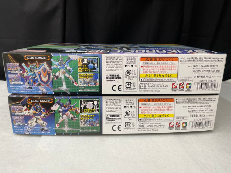 【中古】【未組立】【セット】LBX イカロス・フォース +LBX イカロス・ゼロ「ダンボール戦機W」＜プラモデル＞（代引き不可）6545