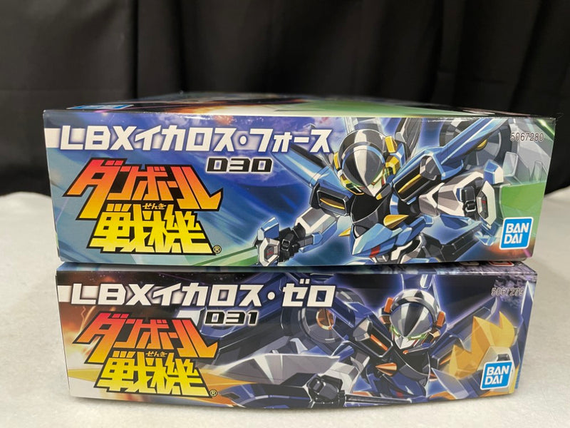 【中古】【未組立】【セット】LBX イカロス・フォース +LBX イカロス・ゼロ「ダンボール戦機W」＜プラモデル＞（代引き不可）6545