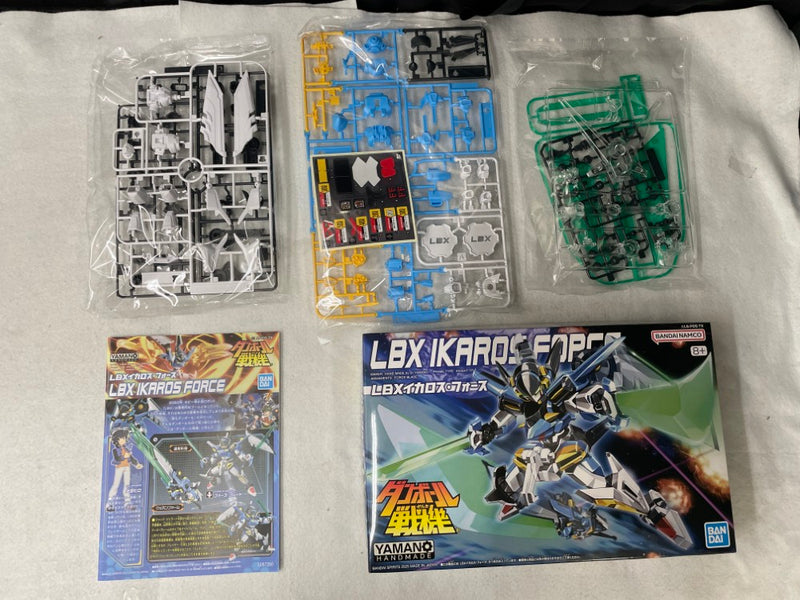 【中古】【未組立】【セット】LBX イカロス・フォース +LBX イカロス・ゼロ「ダンボール戦機W」＜プラモデル＞（代引き不可）6545
