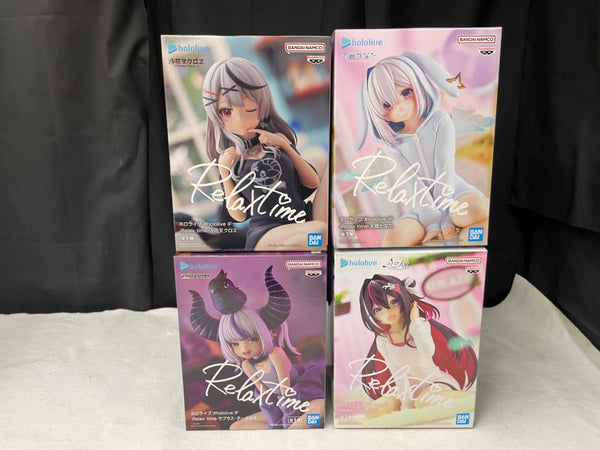 【中古】【未開封】【セット】天音かなた+AZKi +ラプラス・ダークネス +沙花叉クロヱ  #hololive IF -Relax time-＜フィギュア＞（代引き不可）6545