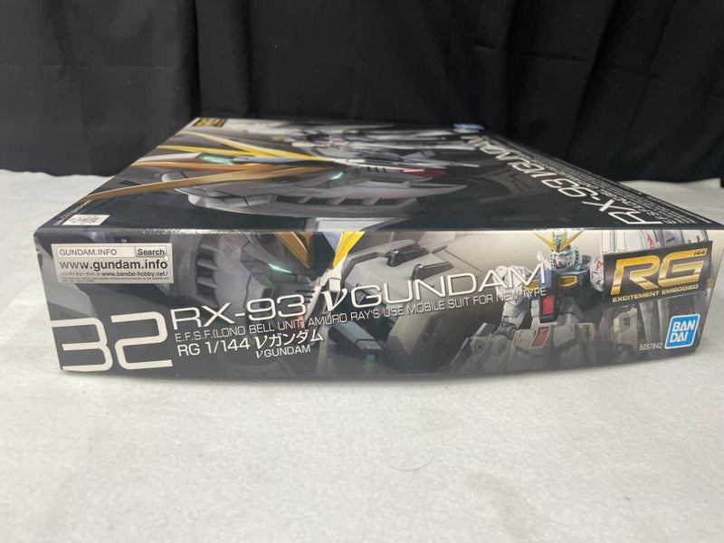 【中古】【未開封】1/144 RG RX-93 νガンダム 「機動戦士ガンダム 逆襲のシャア」＜プラモデル＞（代引き不可）6545