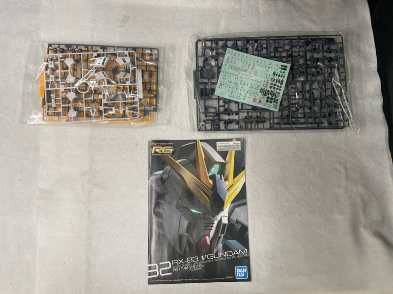 【中古】【未開封】1/144 RG RX-93 νガンダム 「機動戦士ガンダム 逆襲のシャア」＜プラモデル＞（代引き不可）6545