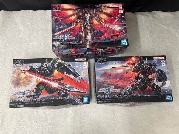 【中古】【未組立】【セット】 HG ブラックナイトスコードカルラ+シヴァ+ルドラ３種セット「機動戦士ガンダムSEED FREEDOM」＜プラモデル＞（代引き不可）6545