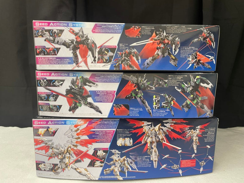 【中古】【未組立】【セット】 HG ブラックナイトスコードカルラ+シヴァ+ルドラ３種セット「機動戦士ガンダムSEED FREEDOM」＜プラモデル＞（代引き不可）6545