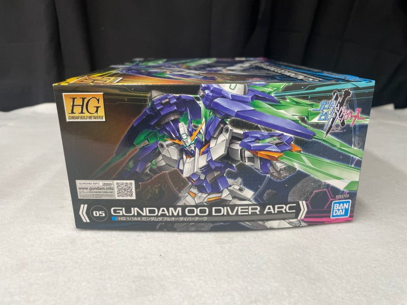 【中古】【未組立】1/144 HG ガンダムダブルオーダイバーアーク 「ガンダムビルドメタバース」＜プラモデル＞（代引き不可）6545