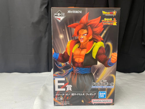 【中古】【開封品】ゴジータゼノ超サイヤ人4 「一番くじドラゴンボール SUPER DRAGONBALL HEROES 4th MISSION」E賞＜フィギュア＞（代引き不可）6545