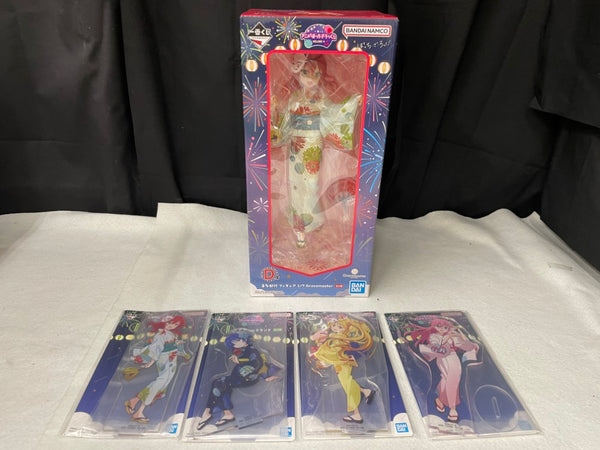 【中古】【未開封】【セット】  D賞 喜多郁代フィギュア+I賞アクリルスタンド4種「一番くじ ぼっち・ざ・ろっく! VOLUME 4」 ＜フィギュア＞（代引き不可）6545