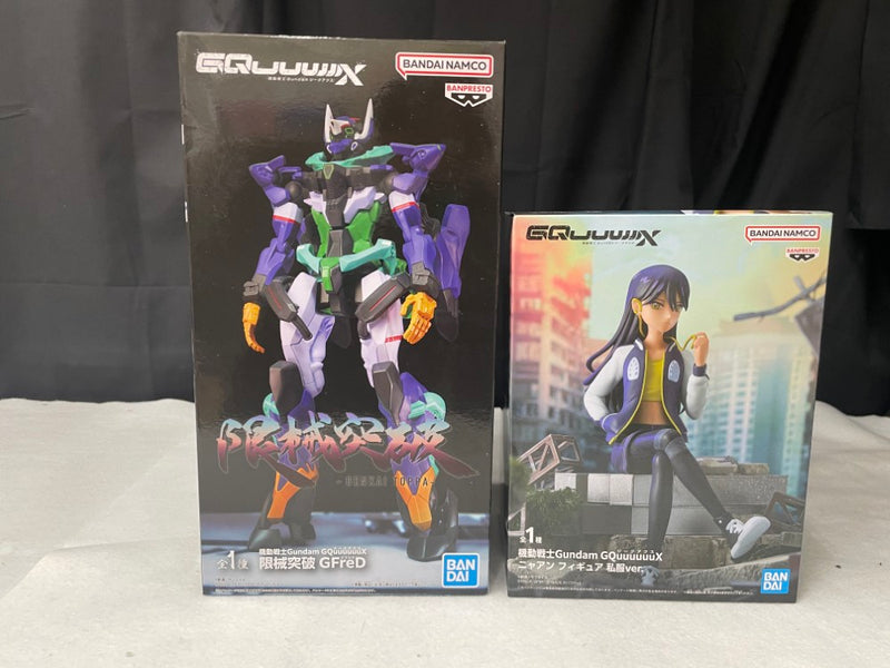 【中古】【未開封】【セット】 限械突破 GFreD+ニャアンフィギュア 私服ver.＜フィギュア＞（代引き不可）6545