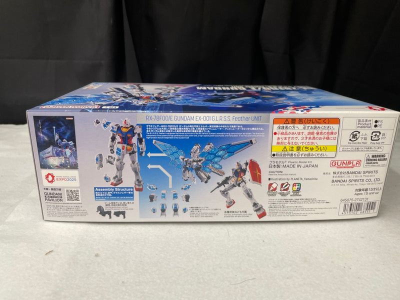【中古】【未組立】1/144 EXPO2025 RX-78F00/E ガンダム (EX-001 グラスフェザー装備)＜プラモデル＞（代引き不可）6545