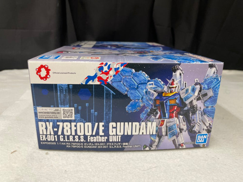 【中古】【未組立】1/144 EXPO2025 RX-78F00/E ガンダム (EX-001 グラスフェザー装備)＜プラモデル＞（代引き不可）6545