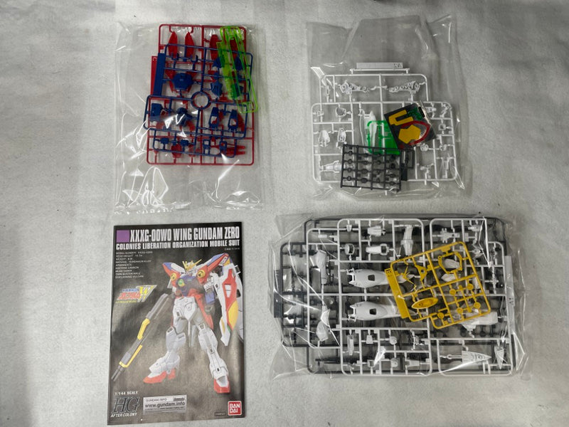 【中古】【未組立】1/144 HGAC XXXG-00W0 ウイングガンダムゼロ 「新機動戦記ガンダムW」＜プラモデル＞（代引き不可）6545