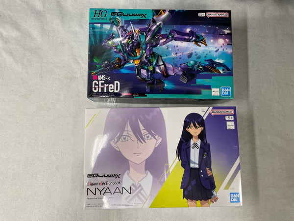 【中古】【未組立】【セット】Figure-rise Standard ニャアン+1/144 HG GFreD＜プラモデル＞（代引き不可）6545