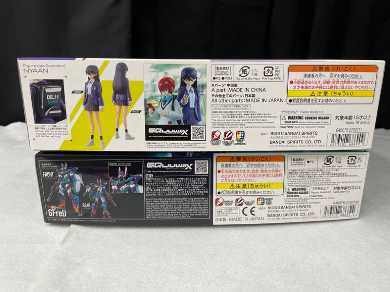 【中古】【未組立】【セット】Figure-rise Standard ニャアン+1/144 HG GFreD＜プラモデル＞（代引き不可）6545