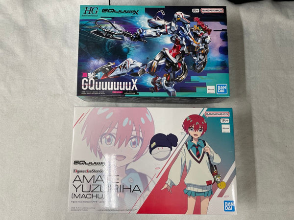 【中古】【未組立】【セット】Figure-rise Standard アマテ・ユズリハ(マチュ)+1/144 HG GQuuuuuuX(ジークアクス) ＜プラモデル＞（代引き不可）6545