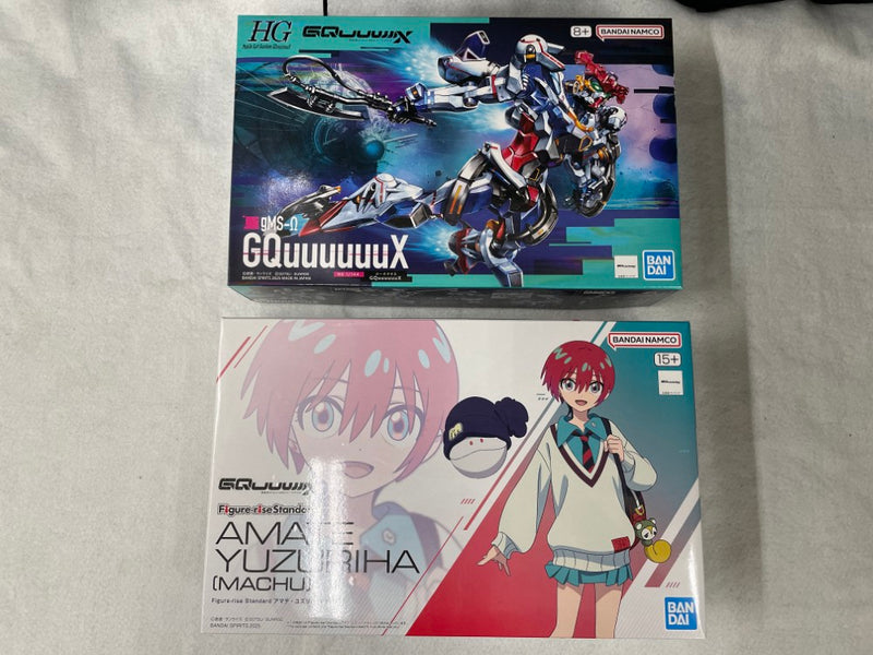 【中古】【未組立】【セット】Figure-rise Standard アマテ・ユズリハ(マチュ)+1/144 HG GQuuuuuuX(ジークアクス) ＜プラモデル＞（代引き不可）6545