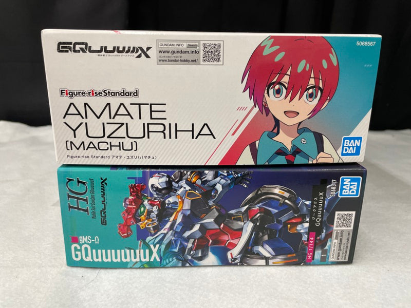 【中古】【未組立】【セット】Figure-rise Standard アマテ・ユズリハ(マチュ)+1/144 HG GQuuuuuuX(ジークアクス) ＜プラモデル＞（代引き不可）6545