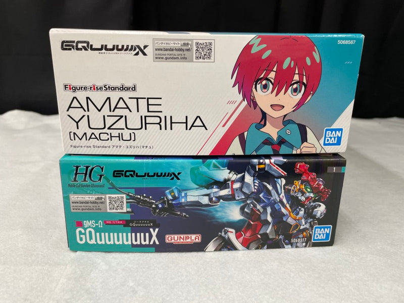 【中古】【未組立】【セット】Figure-rise Standard アマテ・ユズリハ(マチュ)+1/144 HG GQuuuuuuX(ジークアクス) ＜プラモデル＞（代引き不可）6545