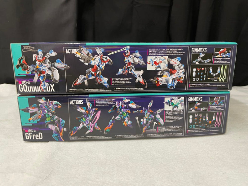 【中古】【未組立】【セット】1/144 HG GQuuuuuuX(ジークアクス)+1/144 HG GFreD ＜プラモデル＞（代引き不可）6545