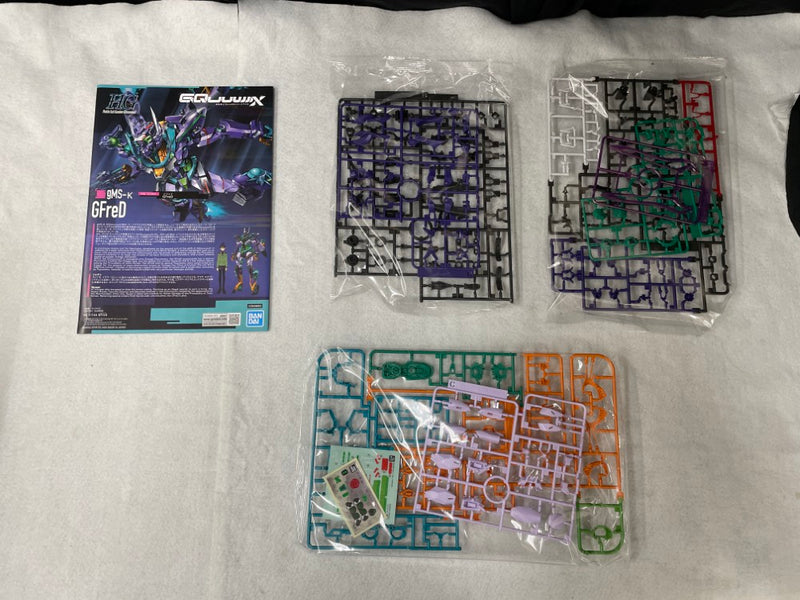 【中古】【未組立】【セット】1/144 HG GQuuuuuuX(ジークアクス)+1/144 HG GFreD ＜プラモデル＞（代引き不可）6545