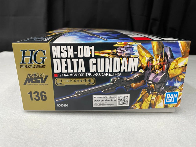 【中古】【未組立】1/144 HGUC 136 デルタガンダム 「機動戦士ガンダムUC」 [5060970]＜プラモデル＞（代引き不可）6545