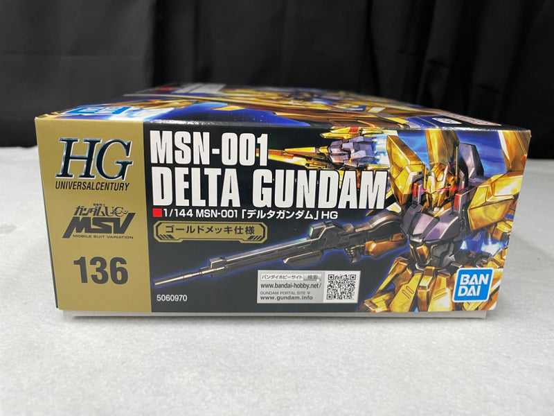 【中古】【未組立】1/144 HGUC 136 デルタガンダム 「機動戦士ガンダムUC」 [5060970]＜プラモデル＞（代引き不可）6545