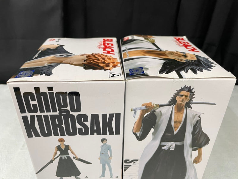 【中古】【未開封】【セット】 黒崎一護+更木剣八「BLEACH-ブリーチ-」 SOLID AND SOULS＜フィギュア＞（代引き不可）6545