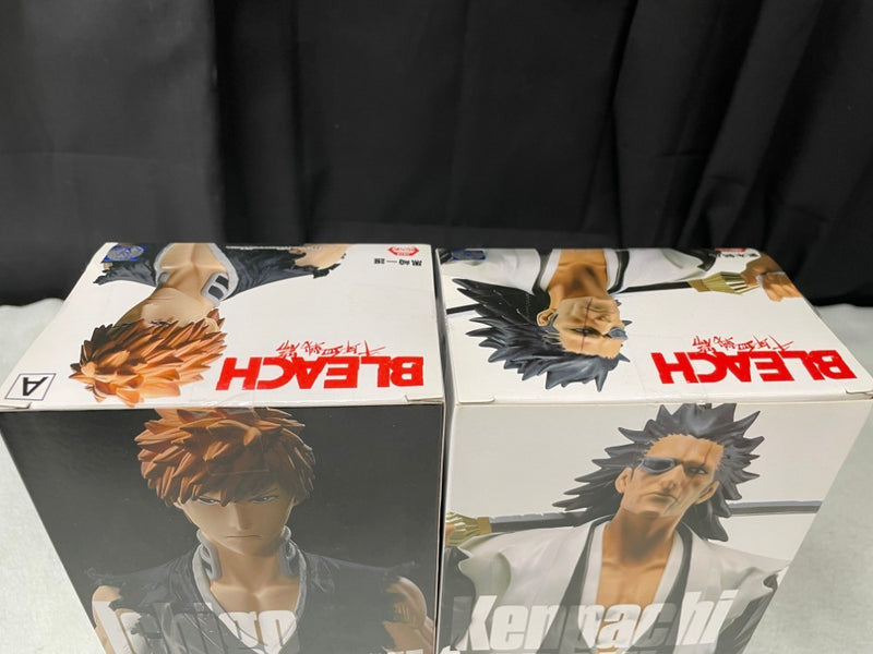 【中古】【未開封】【セット】 黒崎一護+更木剣八「BLEACH-ブリーチ-」 SOLID AND SOULS＜フィギュア＞（代引き不可）6545