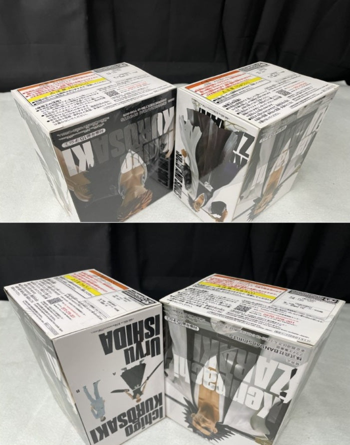 【中古】【未開封】【セット】 黒崎一護+更木剣八「BLEACH-ブリーチ-」 SOLID AND SOULS＜フィギュア＞（代引き不可）6545