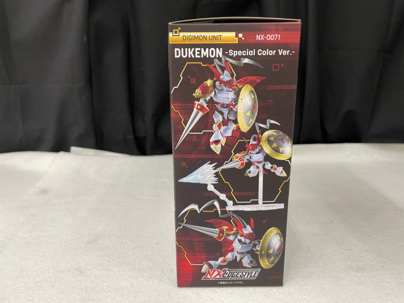 【中古】【未開封】NXEDGE STYLE ＜DIGIMON UNIT＞ デュークモン -Special Color Ver.- 「デジモンテイマーズ」＜フィギュア＞（代引き不可）6545