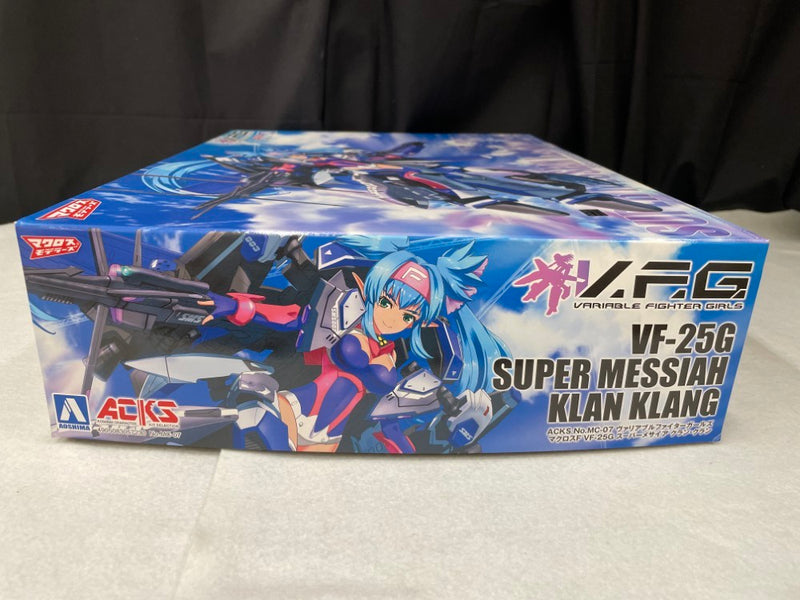 【中古】【未組立】V.F.G VF-25G スーパーメサイア クラン・クラン 「マクロスF」 ACKS [MC-07]＜プラモデル＞（代引き不可）6545