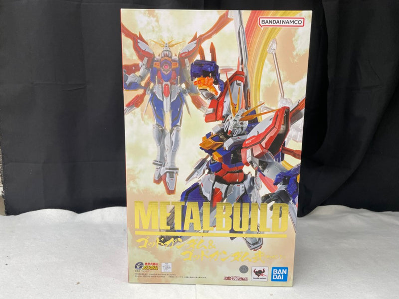 【中古】【未開封】METAL BUILD ゴッドガンダム＆ゴッドガンダム弐(セカンド) 「機動武闘伝Gガンダム」＜フィギュア＞（代引き不可）6545