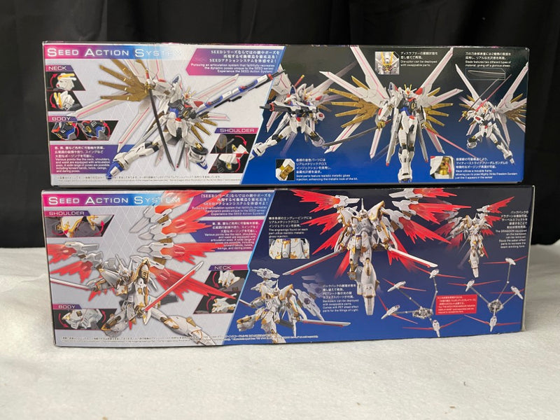 【中古】【未組立】【セット】1/144 HG ブラックナイトスコードカルラ+ HG マイティーストライクフリーダムガンダム＜プラモデル＞（代引き不可）6545