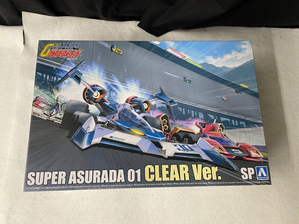【中古】【未組立】1/24 スーパーアスラーダ01 クリアVer. 「新世紀GPXサイバーフォーミュラ」＜プラモデル＞（代引き不可）6545