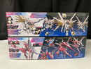 【中古】【未組立】【セット】1/144 HG インフィニットジャスティスガンダム弐式 +HGマイティーストライクフリーダムガンダム＜プラモデル＞（代引き不可）6545