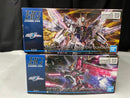 【中古】【未組立】【セット】1/144 HG インフィニットジャスティスガンダム弐式 +HGマイティーストライクフリーダムガンダム＜プラモデル＞（代引き不可）6545
