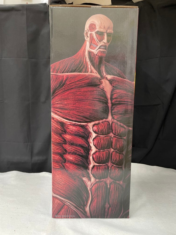 【中古】【未開封】超大型巨人 「一番くじ 進撃の巨人 〜獣の巨人は俺が仕留める〜」 MEGAIMPACT ラストワン賞＜フィギュア＞（代引き不可）6545