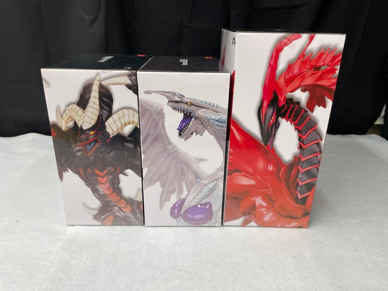 【中古】【未開封】【セット】スターダスト・ドラゴン+レッド・デーモンズドラゴン+ブラック・ローズドラゴンMonsters LEGION＜フィギュア＞（代引き不可）6545