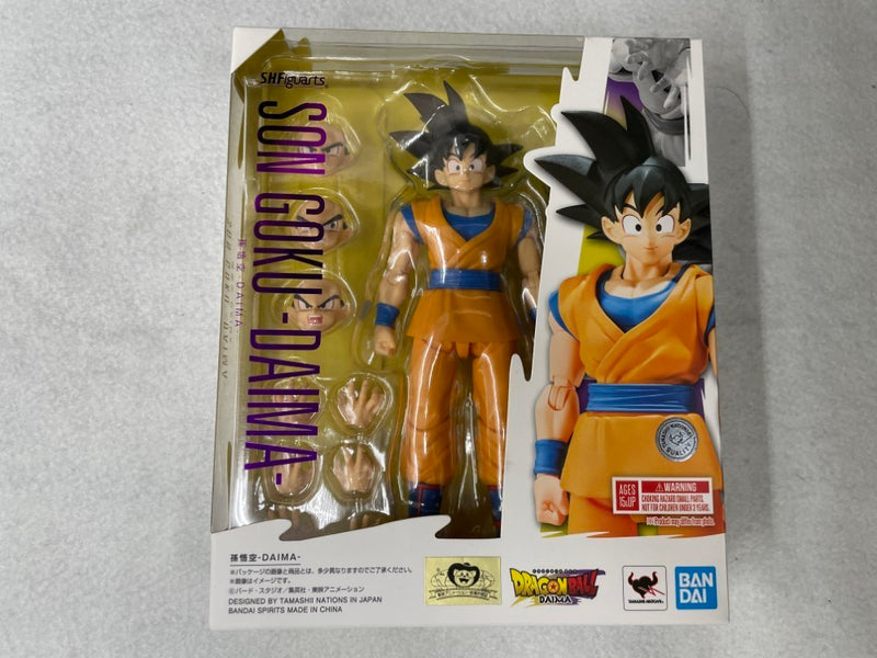 【中古】【開封品】S.H.Figuarts 孫悟空-DAIMA- 「ドラゴンボールDAIMA」＜フィギュア＞（代引き不可）6545